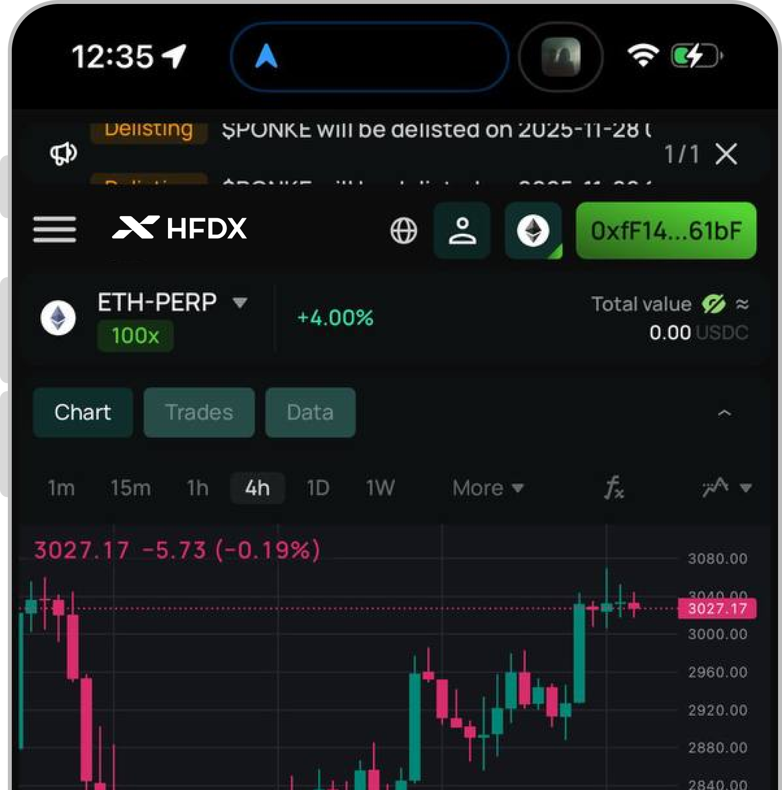 HFDX Trading App